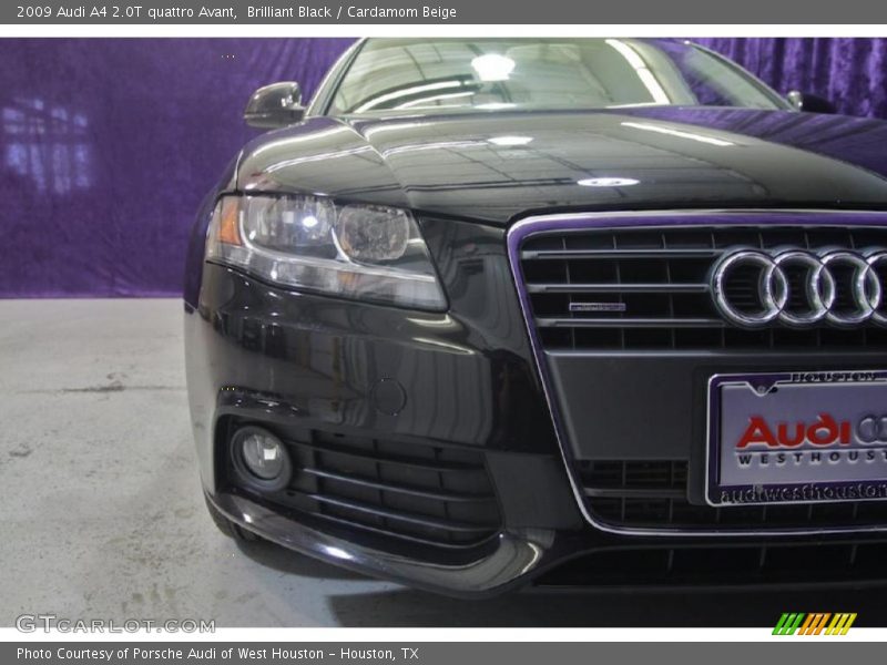 Brilliant Black / Cardamom Beige 2009 Audi A4 2.0T quattro Avant