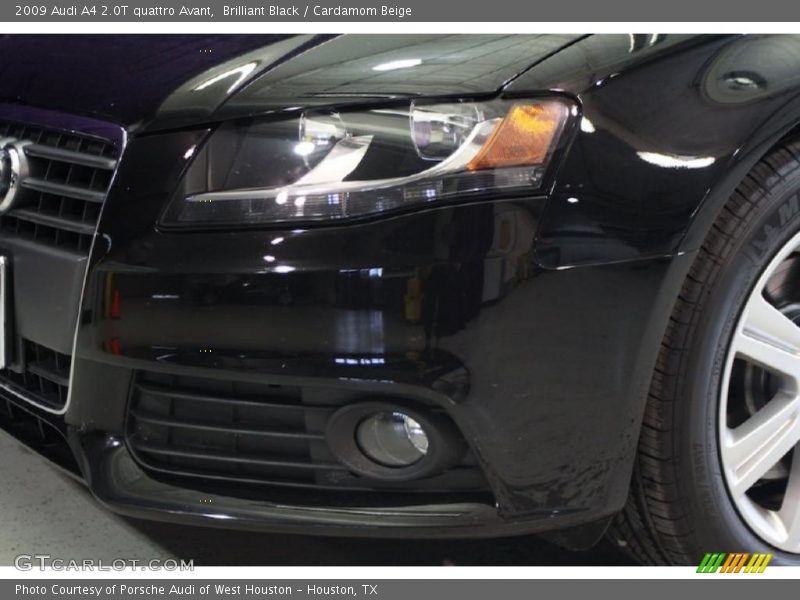 Brilliant Black / Cardamom Beige 2009 Audi A4 2.0T quattro Avant