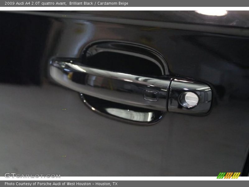 Brilliant Black / Cardamom Beige 2009 Audi A4 2.0T quattro Avant