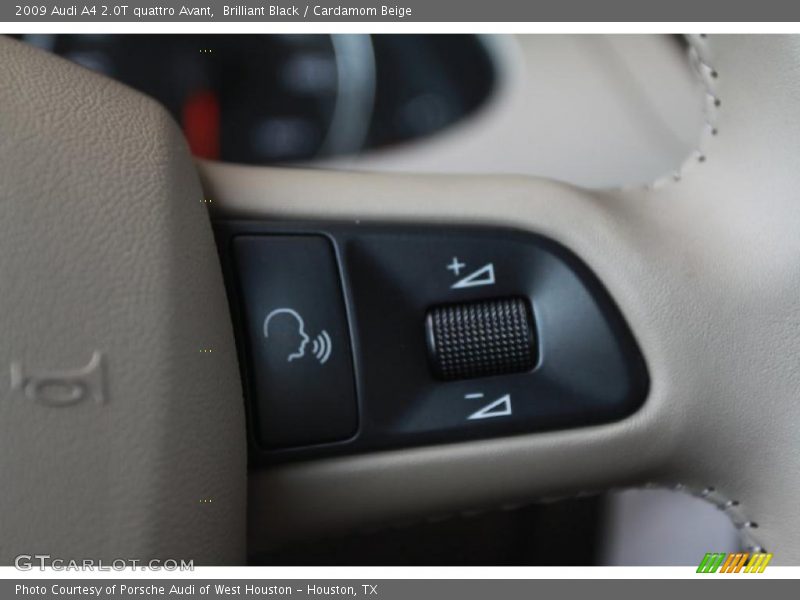 Brilliant Black / Cardamom Beige 2009 Audi A4 2.0T quattro Avant