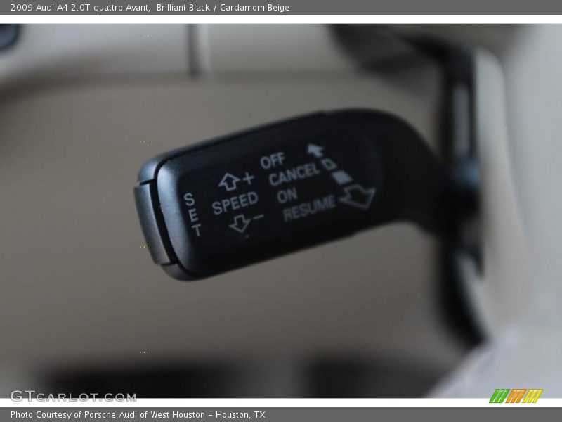 Brilliant Black / Cardamom Beige 2009 Audi A4 2.0T quattro Avant