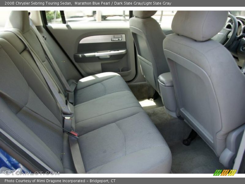 Marathon Blue Pearl / Dark Slate Gray/Light Slate Gray 2008 Chrysler Sebring Touring Sedan