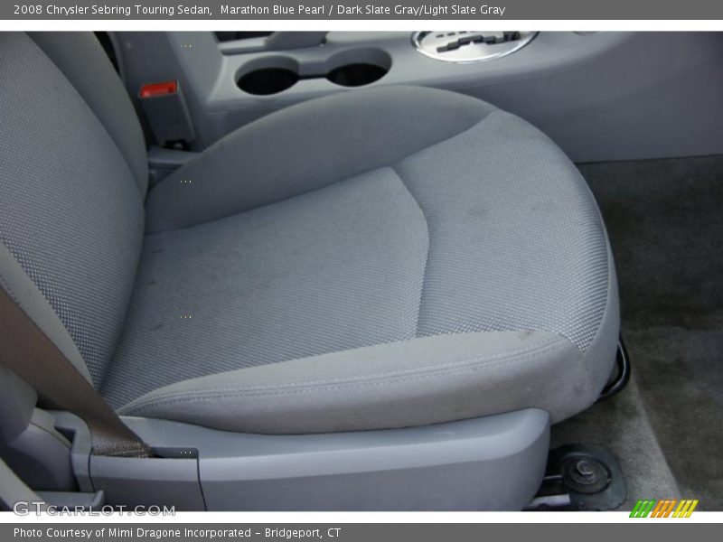 Marathon Blue Pearl / Dark Slate Gray/Light Slate Gray 2008 Chrysler Sebring Touring Sedan