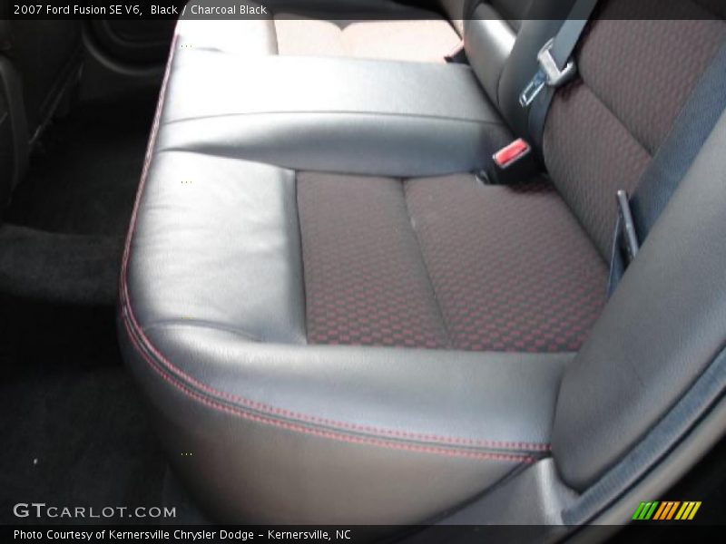 Black / Charcoal Black 2007 Ford Fusion SE V6