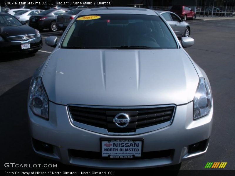 Radiant Silver Metallic / Charcoal 2007 Nissan Maxima 3.5 SL