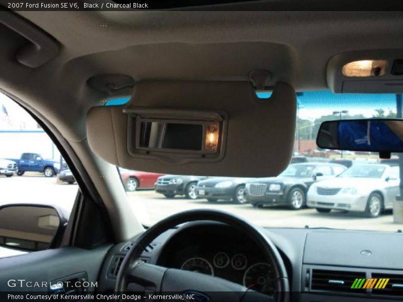 Black / Charcoal Black 2007 Ford Fusion SE V6