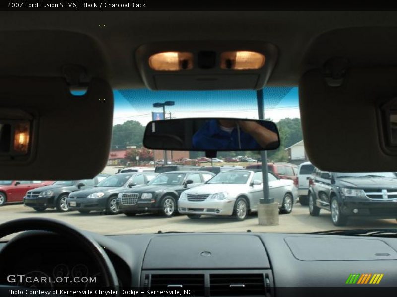Black / Charcoal Black 2007 Ford Fusion SE V6