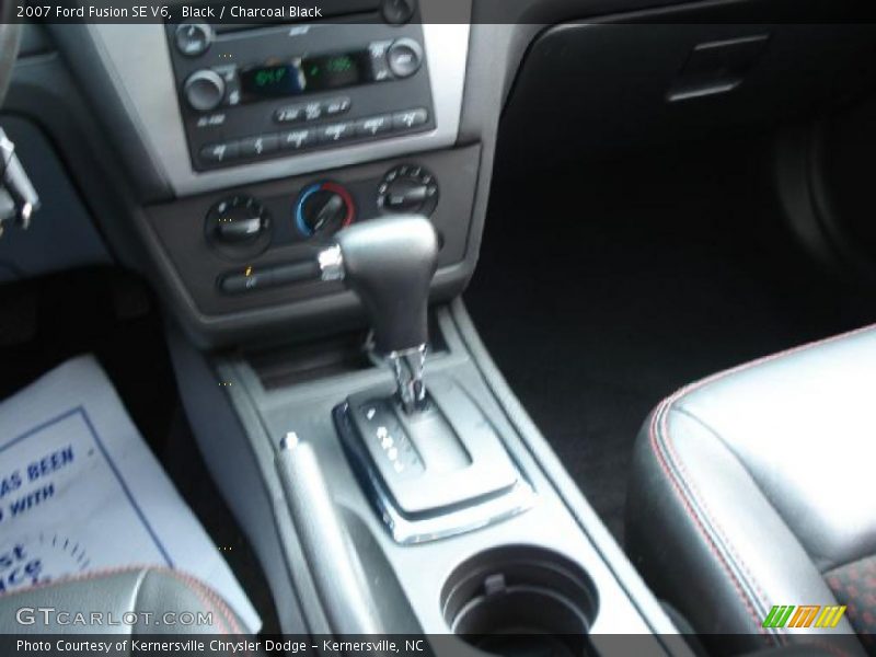 Black / Charcoal Black 2007 Ford Fusion SE V6