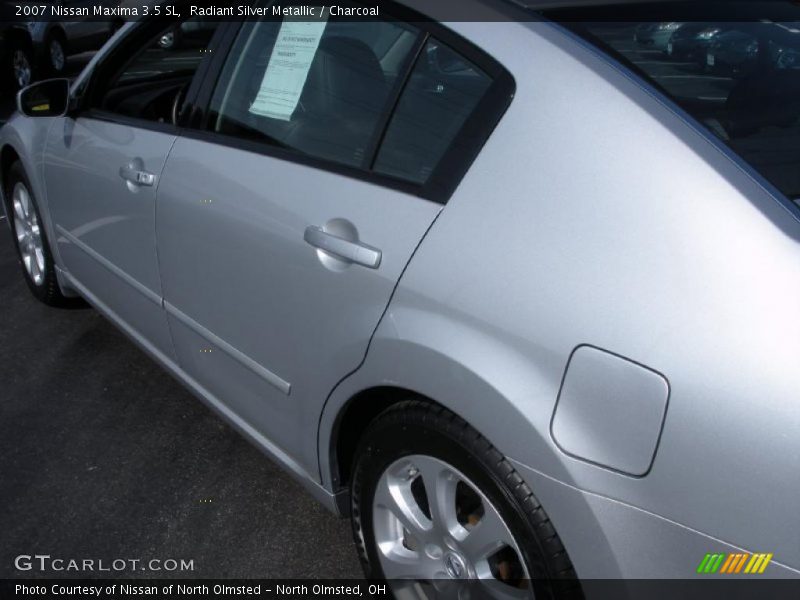 Radiant Silver Metallic / Charcoal 2007 Nissan Maxima 3.5 SL