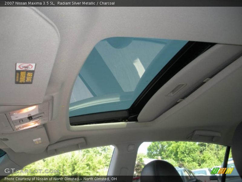 Radiant Silver Metallic / Charcoal 2007 Nissan Maxima 3.5 SL