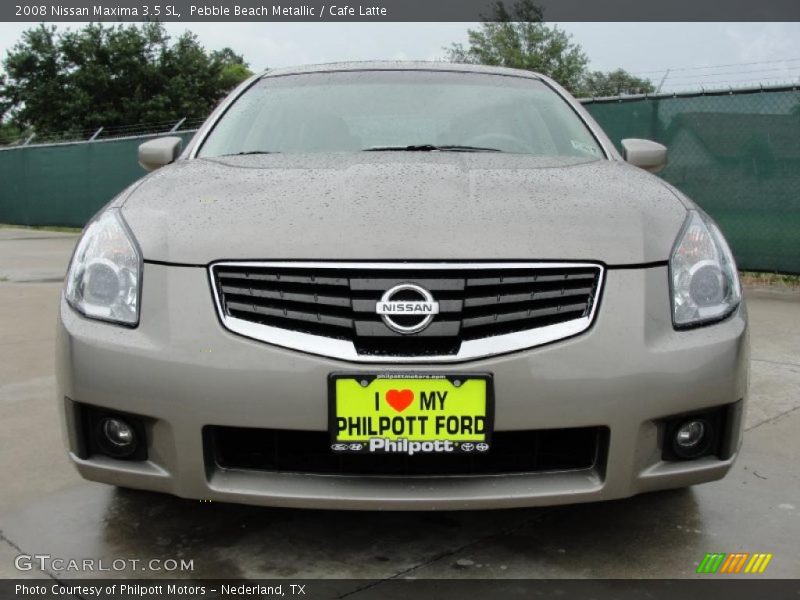 Pebble Beach Metallic / Cafe Latte 2008 Nissan Maxima 3.5 SL