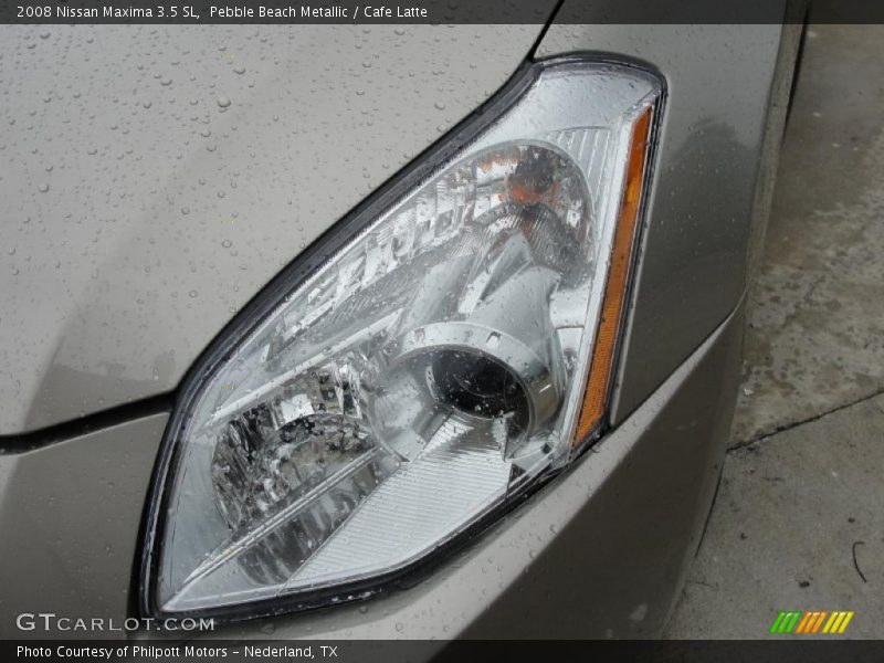 Pebble Beach Metallic / Cafe Latte 2008 Nissan Maxima 3.5 SL