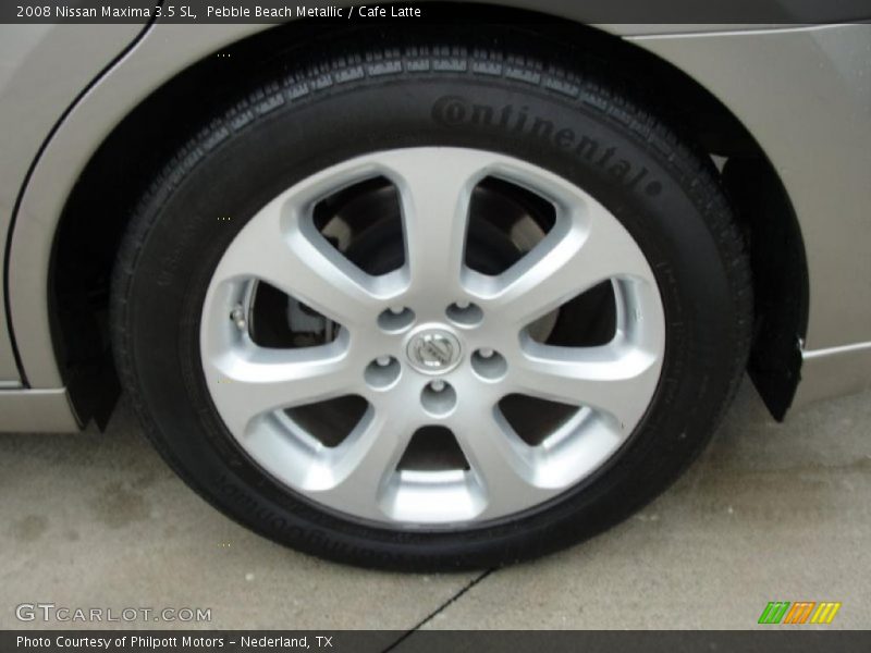 Pebble Beach Metallic / Cafe Latte 2008 Nissan Maxima 3.5 SL
