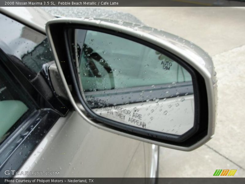 Pebble Beach Metallic / Cafe Latte 2008 Nissan Maxima 3.5 SL
