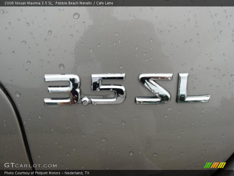 Pebble Beach Metallic / Cafe Latte 2008 Nissan Maxima 3.5 SL