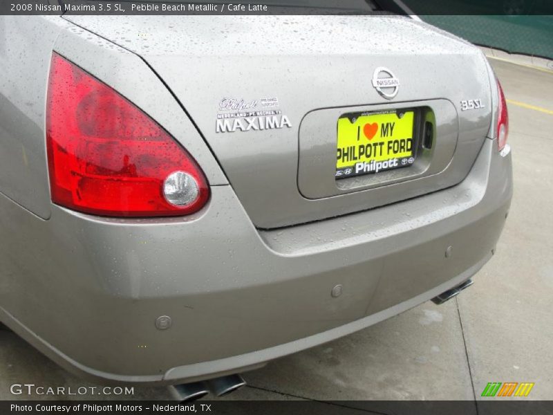 Pebble Beach Metallic / Cafe Latte 2008 Nissan Maxima 3.5 SL