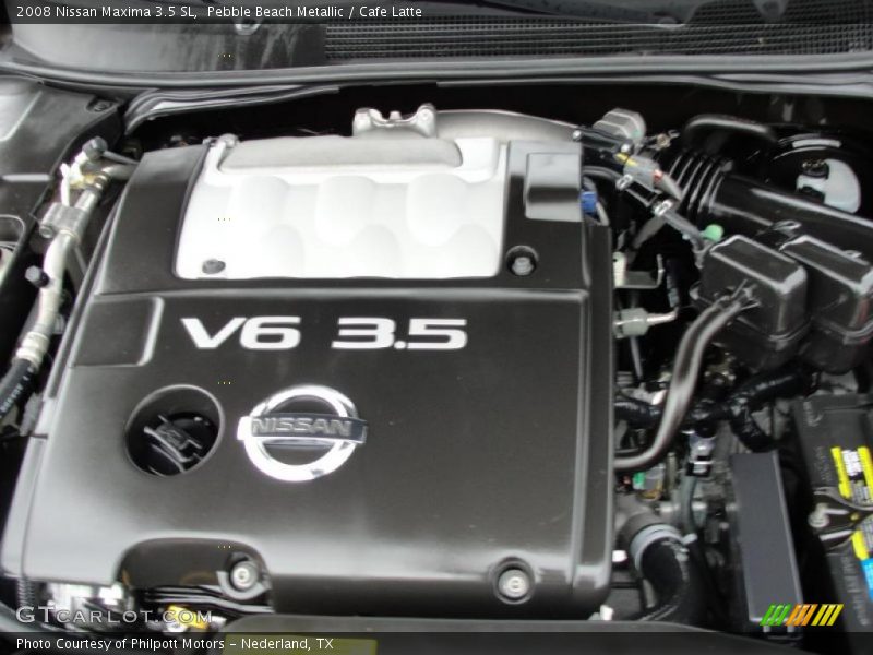 Pebble Beach Metallic / Cafe Latte 2008 Nissan Maxima 3.5 SL