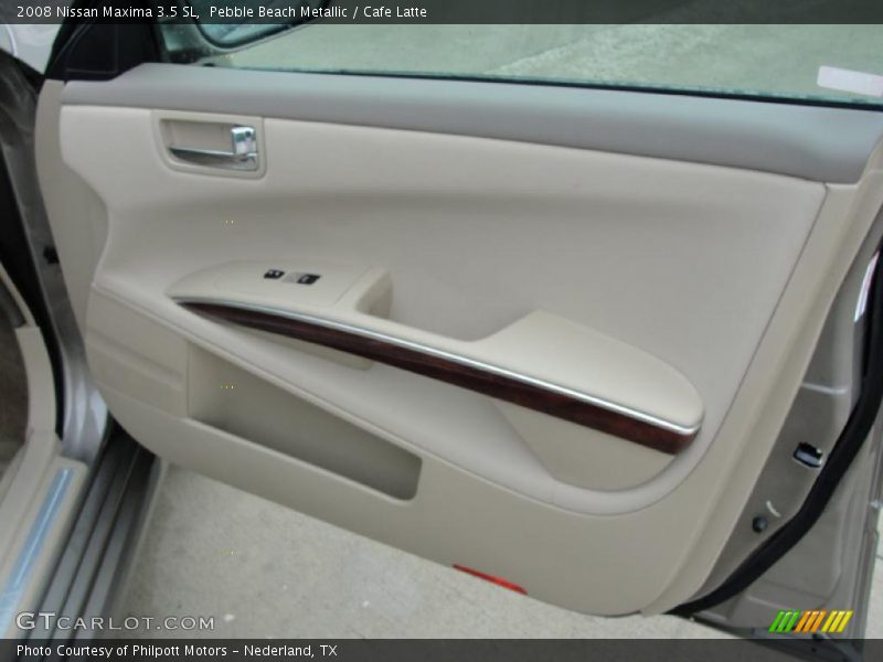 Pebble Beach Metallic / Cafe Latte 2008 Nissan Maxima 3.5 SL
