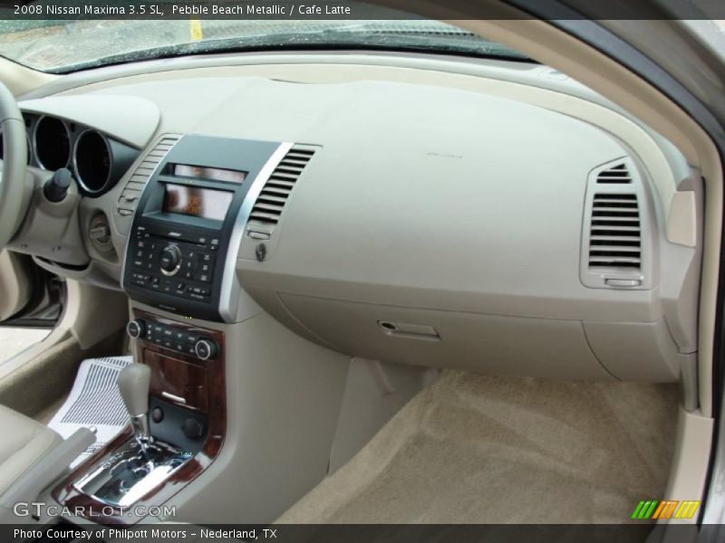 Pebble Beach Metallic / Cafe Latte 2008 Nissan Maxima 3.5 SL