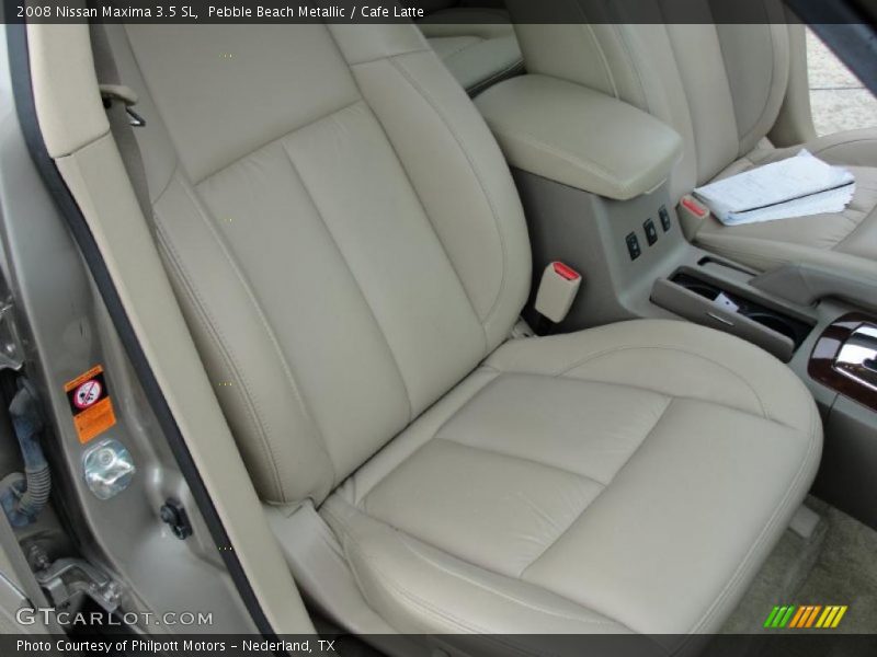 Pebble Beach Metallic / Cafe Latte 2008 Nissan Maxima 3.5 SL