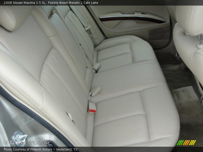 Pebble Beach Metallic / Cafe Latte 2008 Nissan Maxima 3.5 SL