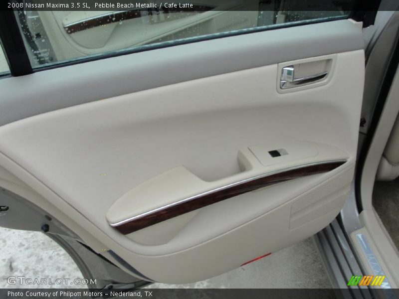 Pebble Beach Metallic / Cafe Latte 2008 Nissan Maxima 3.5 SL