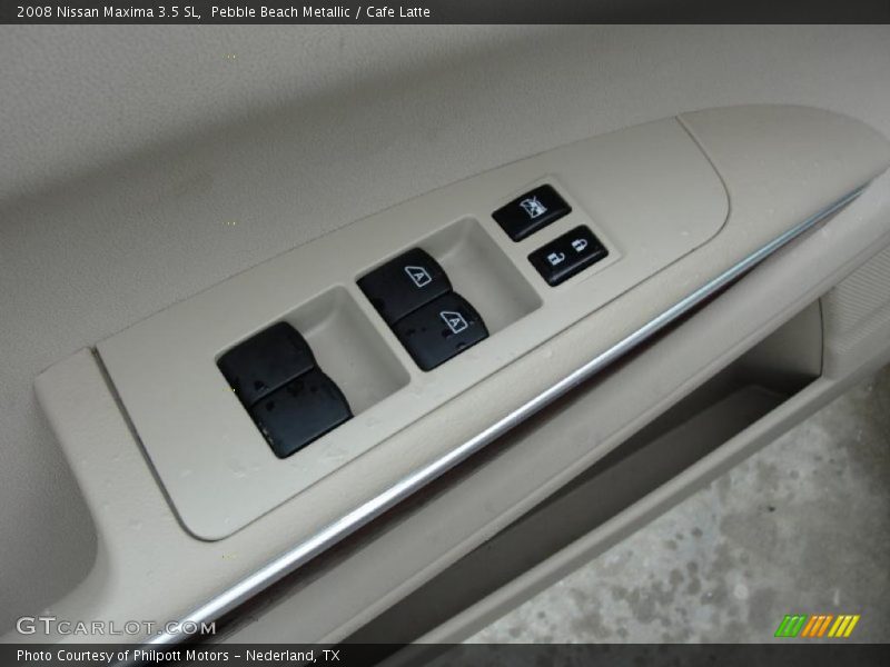 Pebble Beach Metallic / Cafe Latte 2008 Nissan Maxima 3.5 SL
