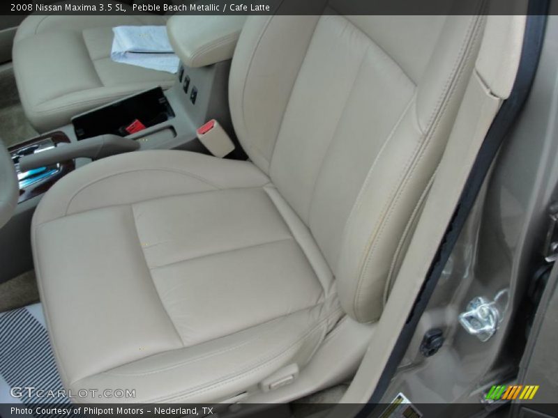 Pebble Beach Metallic / Cafe Latte 2008 Nissan Maxima 3.5 SL