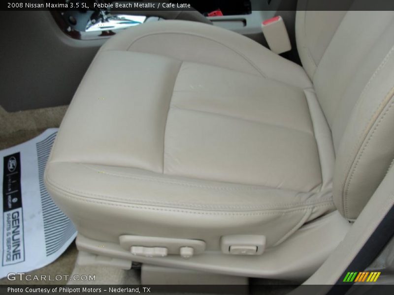 Pebble Beach Metallic / Cafe Latte 2008 Nissan Maxima 3.5 SL