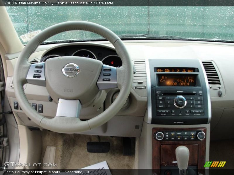 Pebble Beach Metallic / Cafe Latte 2008 Nissan Maxima 3.5 SL