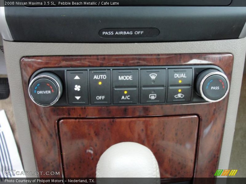 Pebble Beach Metallic / Cafe Latte 2008 Nissan Maxima 3.5 SL