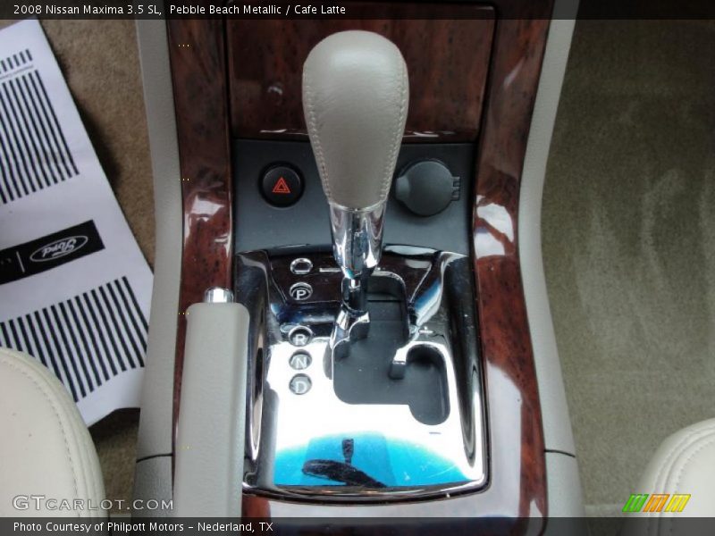 Pebble Beach Metallic / Cafe Latte 2008 Nissan Maxima 3.5 SL