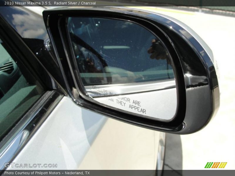Radiant Silver / Charcoal 2010 Nissan Maxima 3.5 S