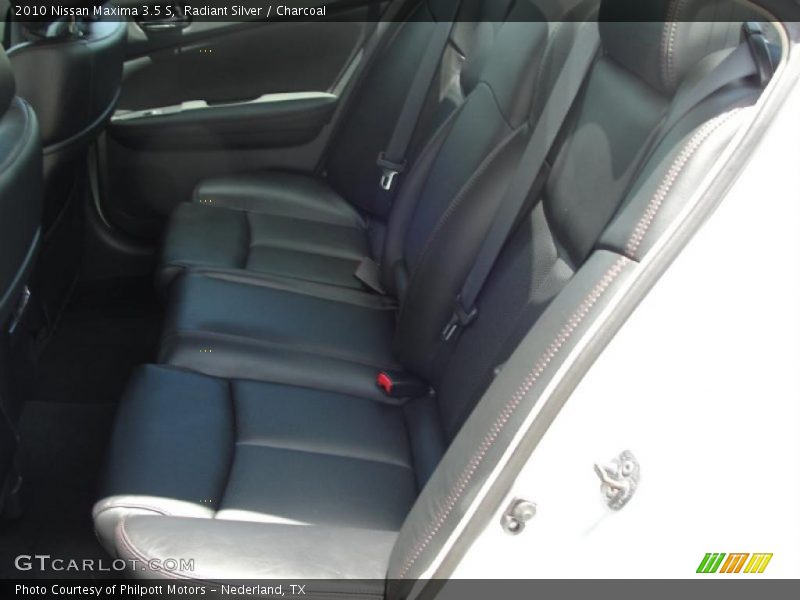 Radiant Silver / Charcoal 2010 Nissan Maxima 3.5 S