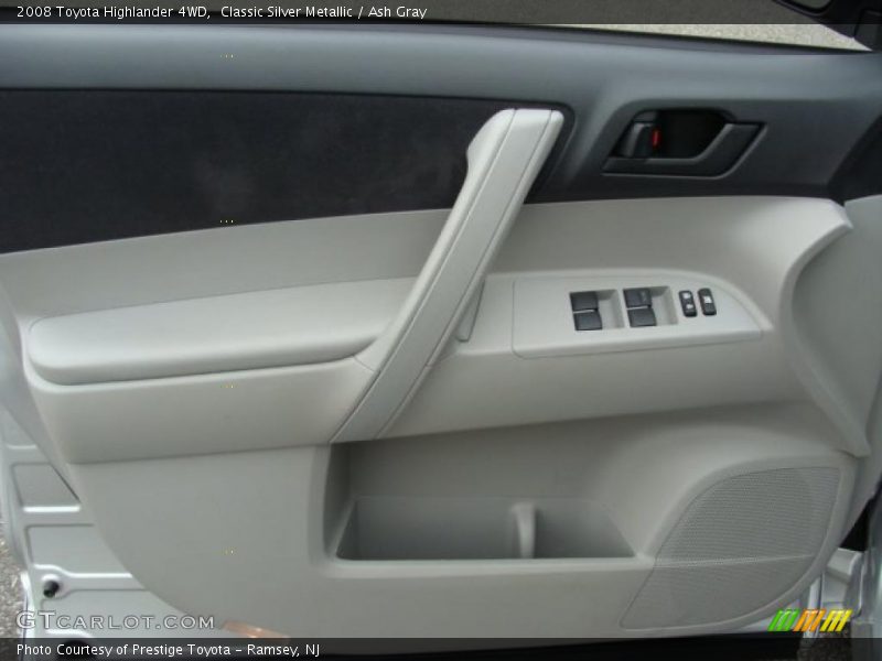 Classic Silver Metallic / Ash Gray 2008 Toyota Highlander 4WD