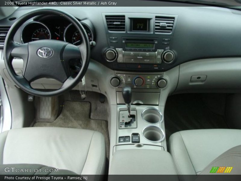 Classic Silver Metallic / Ash Gray 2008 Toyota Highlander 4WD