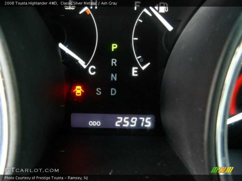 Classic Silver Metallic / Ash Gray 2008 Toyota Highlander 4WD