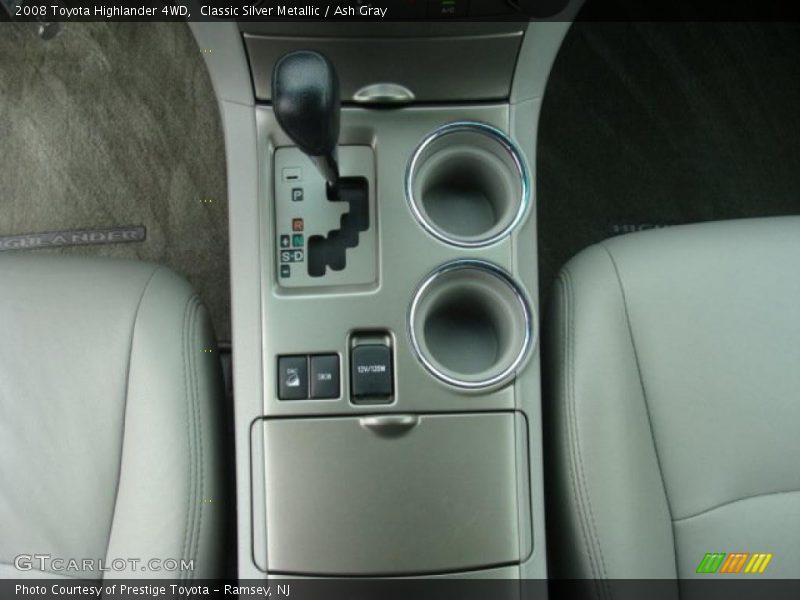 Classic Silver Metallic / Ash Gray 2008 Toyota Highlander 4WD