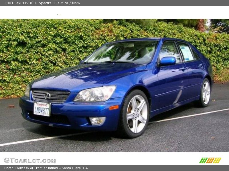 Spectra Blue Mica / Ivory 2001 Lexus IS 300