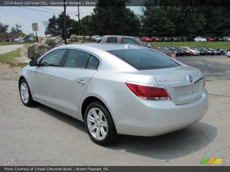 Quicksilver Metallic / Ebony 2010 Buick LaCrosse CXL