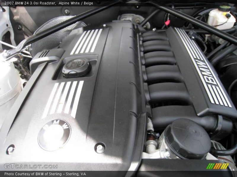 Alpine White / Beige 2007 BMW Z4 3.0si Roadster