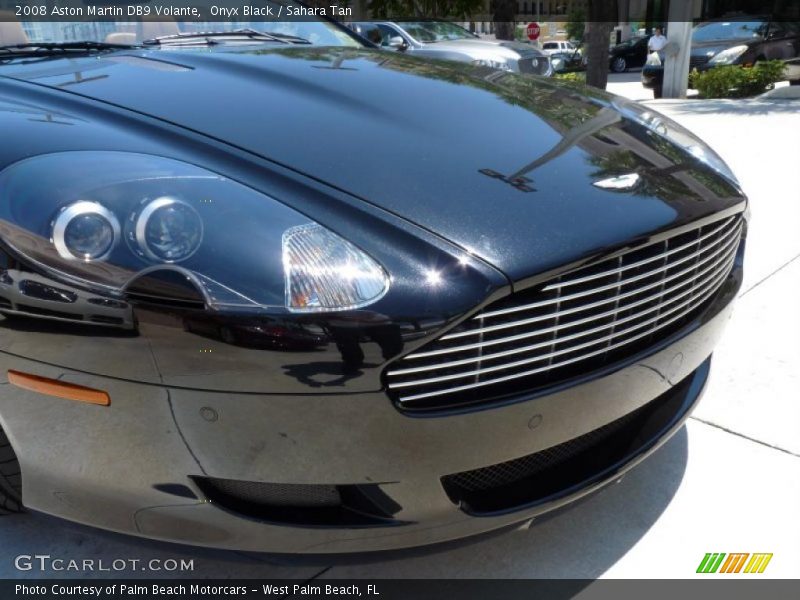 Onyx Black / Sahara Tan 2008 Aston Martin DB9 Volante