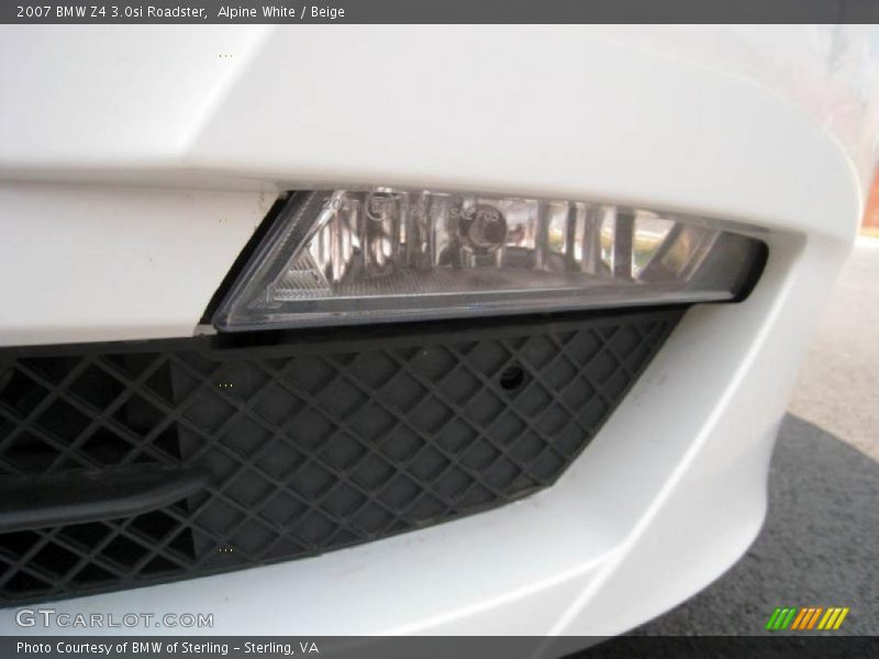 Alpine White / Beige 2007 BMW Z4 3.0si Roadster