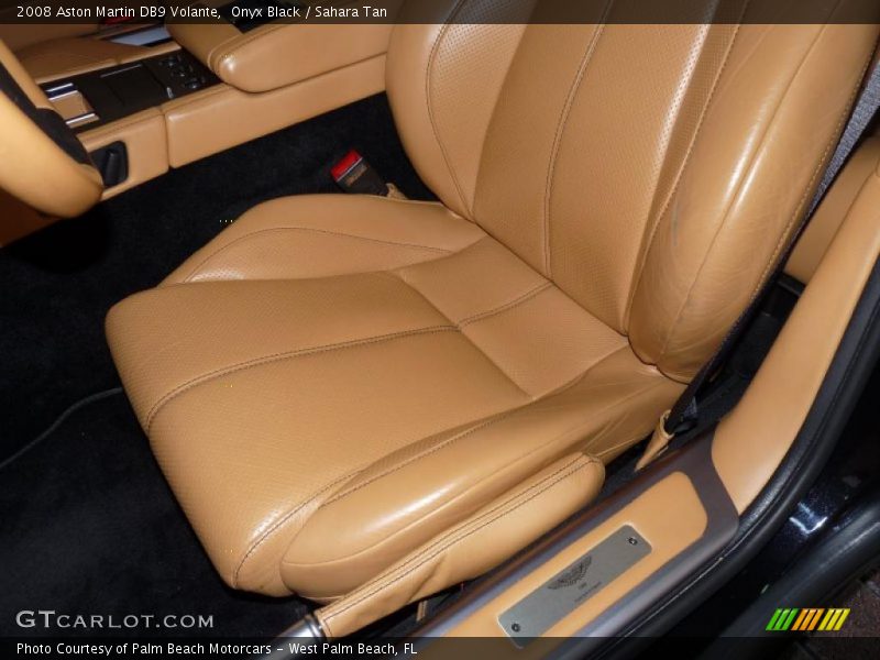 Onyx Black / Sahara Tan 2008 Aston Martin DB9 Volante