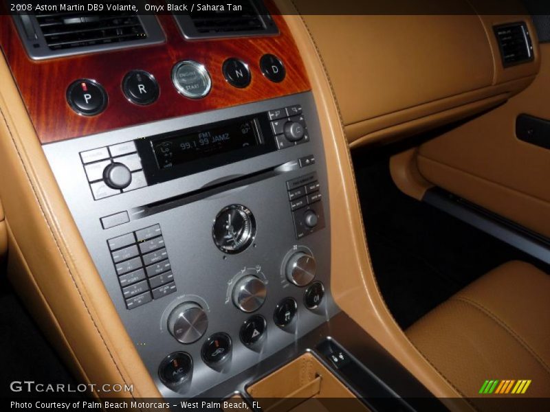 Onyx Black / Sahara Tan 2008 Aston Martin DB9 Volante