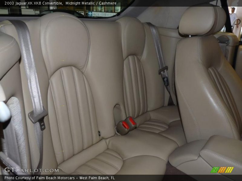 Midnight Metallic / Cashmere 2003 Jaguar XK XK8 Convertible