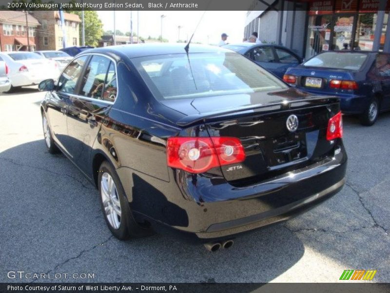 Black / Anthracite 2007 Volkswagen Jetta Wolfsburg Edition Sedan