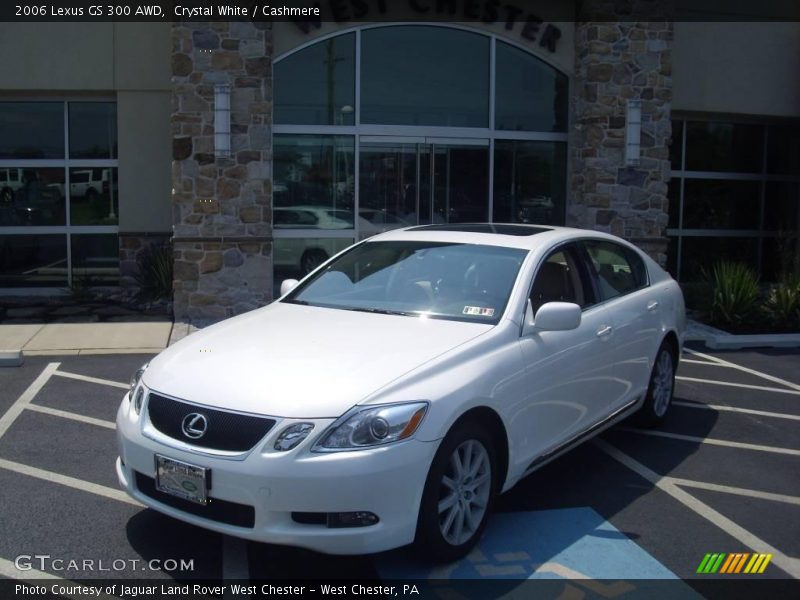 Crystal White / Cashmere 2006 Lexus GS 300 AWD