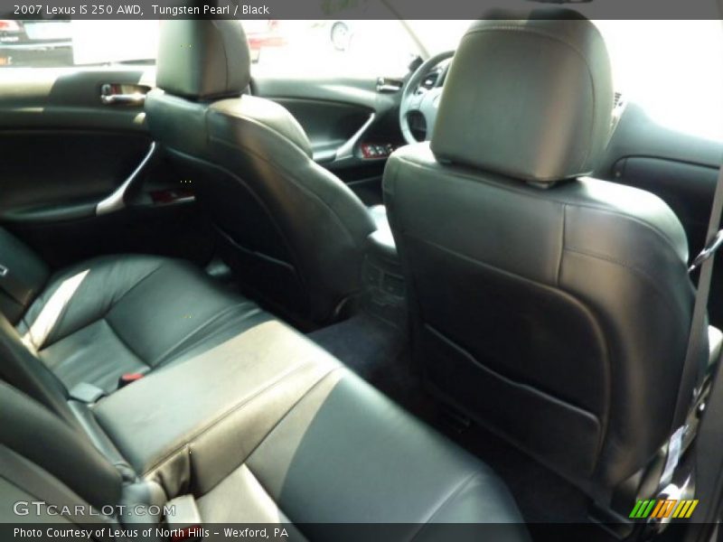 Tungsten Pearl / Black 2007 Lexus IS 250 AWD