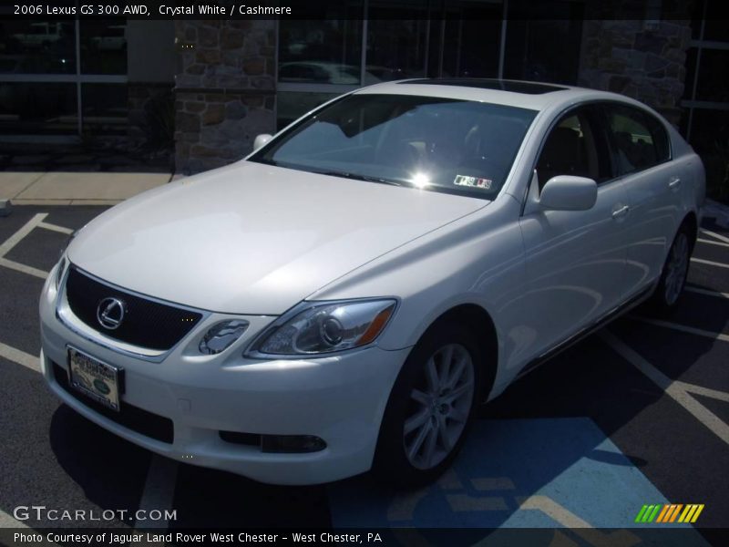 Crystal White / Cashmere 2006 Lexus GS 300 AWD